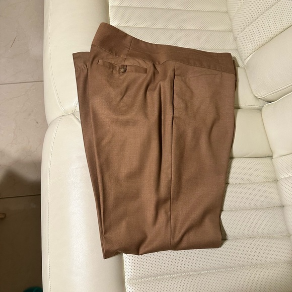 Camel brown 2pc suit bought from The Limited - Picture 3 of 4
